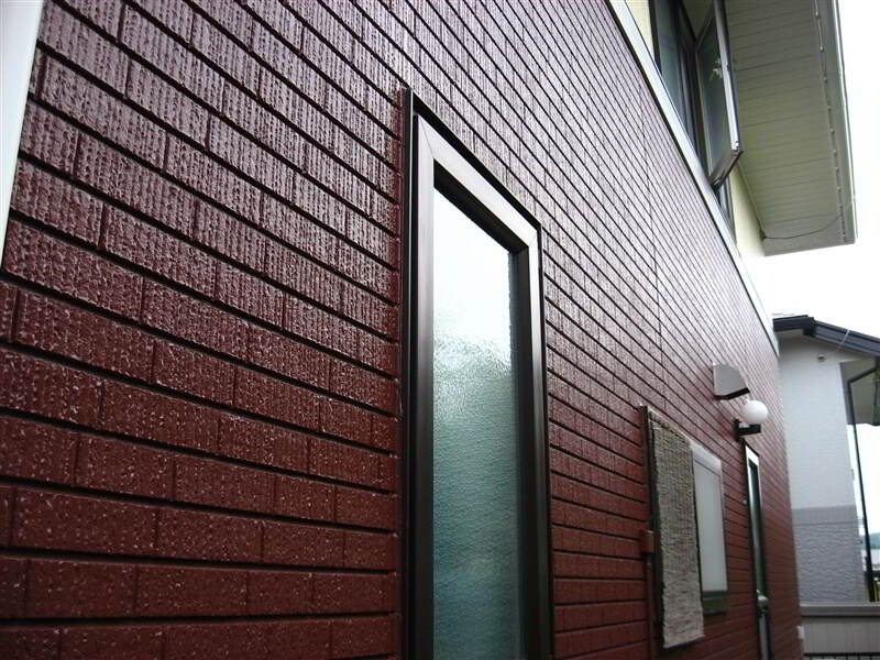 施工後　宮城県仙台市　外壁塗装　２液型フッ素樹脂