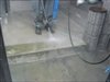 玄関土間の高圧洗浄