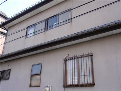 施工前　宮城県仙台市　外壁塗装　２液型フッ素樹脂